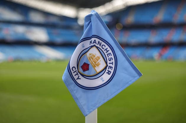 Premier League: Manchester City v Sunderland A Manchester City logo corner flag during the Premier League match Manchester City vs Sunderland at Etihad Stadium, Manchester, United Kingdom on 20 September 2026 (Photo by Mark Cosgrove News Images) Manchester Etihad Stadium Greater Manchester United, ManU Kingdom Copyright: xMarkxCosgrove NewsxImagesx