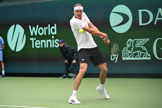 Alexander Zverev GER September 20, 2026 ¢ Tennis ¢ Davis Cup Qualifiers, 2nd Round ¢ Germany vs. Croatia, Heristo Arena, Halle Westfalen, North Rhine-Westphalia, Germany Copyright: xpepphotox xHorstxMauelshagenx pep00321, pep_20260920_hm