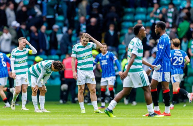 20.09.2026 Celtic v Rangers, SPFL Premiership : James Forrest at the end  Copyright: xKennyxRamsayx NINTCHDBPICT001109873416