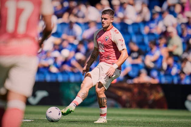 September 20, 2026, Getafe, Madrid, Spain: Rafa Rodriguez of Malaga CF in action during the Spanish League, LaLiga EA Sports, football match played between Getafe CF and Malaga CF at Coliseum de Getafe stadium on September 20, 2026, in Getafe, Madrid, Spain. Getafe CF V Malaga CF - LaLiga EA Sports - ZUMAa181 20260920_zaa_a181_012 Copyright: xAngelxPerezxMecax