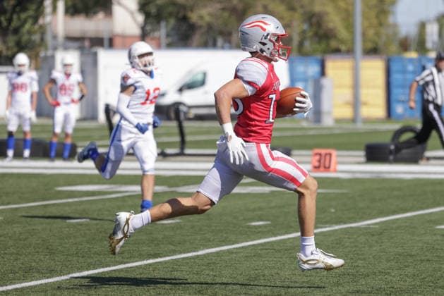 AMERICAN FOOTBALL - U19 European Championship, EM, Europameisterschaft VIENNA,AUSTRIA,20.SEP.26 - AMERICAN FOOTBALL - IFAF Men s U19 European Championships, Austria vs Czech Republic. Image shows Maximilian Fellner(AUT).  GEPAxpictures xDavidxBitzan