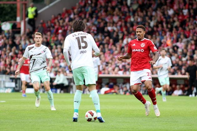 15 Tomoya Ando St. Pauli, M, 31 Justin Butler Energie Cottbus Soccer 2. Bundesliga 2026–2027 FC Energie Cottbus FC St. Pauli