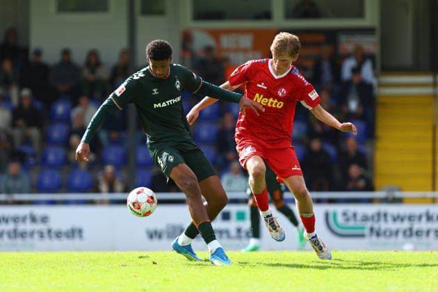 Football, RL North, FC Eintracht Norderstedt v SV Werder Bremen