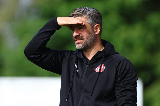 Özden Kocadal, Coach, FC Eintracht Norderstedt Men s Soccer I Regionalliga Nord I 2026–2027 Season I Matchday 10 I FC Eintracht Norderstedt vs. SV Werder Bremen U23 I September 20, 2026 I Edmund Plambeck Stadium