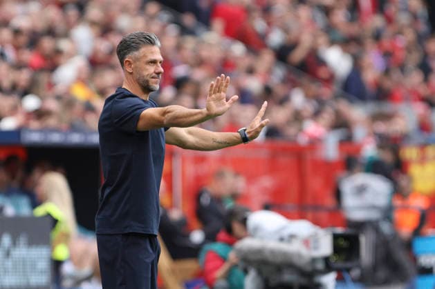 RB Leipzig coach Martin Demichelis gestures during the Bundesliga match between Bayer 04 Leverkusen and RB Leipzig, BayArena on September 20, 2026, in Leverkusen, Germany. Photo by Oliver Kaelke, DeFodi Images. RB Leipzig coach Martin Demichelis gestures during the Bundesliga match between Bayer 04 Leverkusen and RB Leipzig at BayArena on September 20, 2026 in Leverkusen, Germany. Photo by Oliver Kaelke, DeFodi Images. DFB and DFL regulations prohibit any use of photographs as image sequences and or quasi-video. Photo by Oliver Kaelke, DeFodi Images