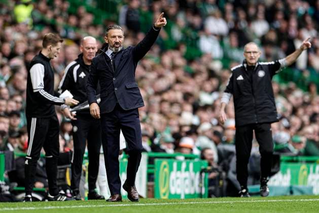 Celtic v Rangers William Hill Premiership Manager Martin O Neill of Celtic and Manager Derek McInnes of Rangers during the William Hill Premiership match at Celtic Park, Glasgow 20 09 2026 UK Newspapers OUT Copyright: xJamiexJohnstonx FIL-23976-0122