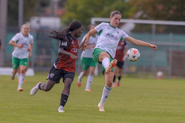 Football, Women's 2nd Bundesliga, FC Ingolstadt v Borussia Mönchengladbach