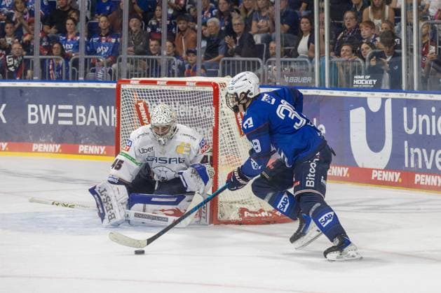 Max Calce (39, Mannheim) mit toller Torchance