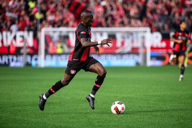 LEVERKUSEN, GERMANY - 20 SEPTEMBER, 2026: Moussa Diaby - The Bundesliga match Bayer 04 Leverkusen vs. RB Leipzig at BayArena.  Copyright: xVitaliixKliuievx