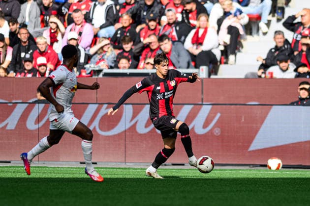 LEVERKUSEN, GERMANY - 20 SEPTEMBER, 2026: Afonso Moreira - The Bundesliga match Bayer 04 Leverkusen vs. RB Leipzig at BayArena.  Copyright: xVitaliixKliuievx