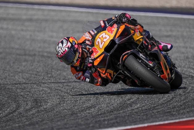SPIELBERG, ÖSTERREICH - SEPTEMBER 20: Enea Bastianini aus Italien fährt für das Red Bull KTM Tech3 Team während des MotoGP Großer Preis von Österreich 2026 - Rennen am RED BULL RING am September 20, 2026 in Spielberg, ÖSTERREICH, STEIERMARK. SPIELBERG, AUSTRIA - SEPTEMBER 20: Enea Bastianini of Italy rides for the Red Bull KTM Tech3 Team during the MotoGP Austrian Grand Prix 2026 - Race at the RED BULL RING on September 20, 2026 in Spielberg, AUSTRIA, STYRIA. Copyright: xIBEX.agencyx xKlausxPressbergerx