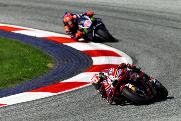 MOTORSPORTS - MotoGP, GP of Austria 2026 SPIELBERG,AUSTRIA,20.SEP.26 - MOTORSPORTS - MotoGP, Grand Prix of Austria, Red Bull Ring, award ceremony. Image shows Francesco Bagnaia (ITA Ducati Lenovo Team).  GEPAxpictures xMaticxKlansek