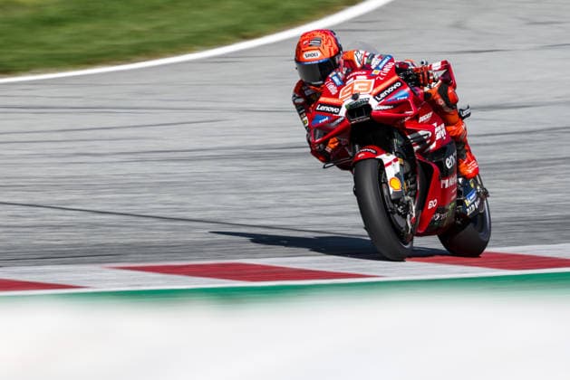 MOTORSPORTS - MotoGP, GP of Austria 2026 SPIELBERG,AUSTRIA,20.SEP.26 - MOTORSPORTS - MotoGP, Grand Prix of Austria, Red Bull Ring, award ceremony. Image shows Marc Marquez (ESP Ducati Lenovo Team).  GEPAxpictures xMaticxKlansek