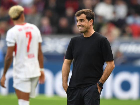 September 20, 2026, xophax, Soccer, Bundesliga 1, Bayer 04 Leverkusen, RB Leipzig, Coach Carles Martinez, Bayer 04, DFL, DFB. REGULATIONS PROHIBIT ANY USE OF PHOTOGRAPHS as IMAGE SEQUENCES and or QUASI-VIDEO. Leverkusen