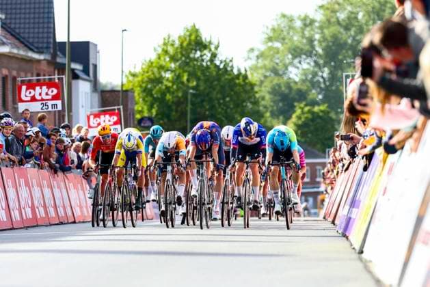 Gooikse Pijl 2026 Cycling Race GOOIK, BELGIUM - SEPTEMBER 20 : illustration picture the final sprint picture during the 23th edition of the Gooikse Pijl one day cycling road race for Men Elite of 199 km with start in Roosdaal and finish in Gooik on September 20, 2026 in Gooik, Belgium, 20 09 2026 Gooik Belgium  Copyright: xXpix