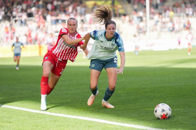 Football, Women's, Bundesliga 1, FC Freiburg v Bayer Leverkusen