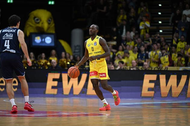 September 20, 2026, GER, Basketball, Bundesliga 1 Matchday, 2026–2027 Season, Oldenburg, EWE Arena, EWE Baskets Oldenburg vs. Syntainics MBC Ja Qualyn GILBREATH EWE Baskets Oldenburg 13 Oldenburg EWE Arena Lower Saxony Germany Copyright: xnordphotoxGmbHx xRojahnx