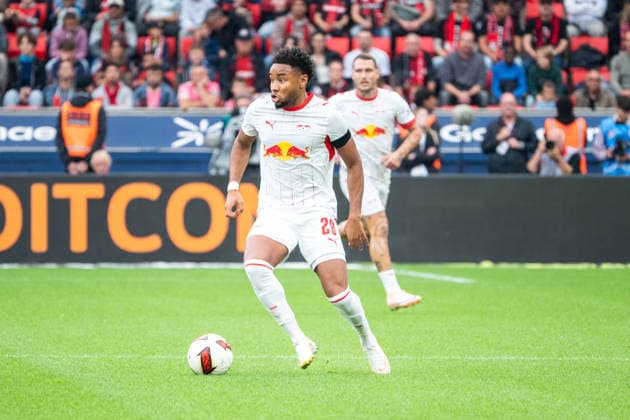 Germany 1 Bundesliga 2026–2027, Matchday 4, Bayer 04 Leverkusen vs. RB Leipzig, Saturday, September 20, 2026, BayArena Stadium, Leverkusen, North Rhine-Westphalia. Christopher Nkunku of RB Leipzig, 28, at the BayArena Stadium in Leverkusen, Germany Copyright: xOrhanxHabashx