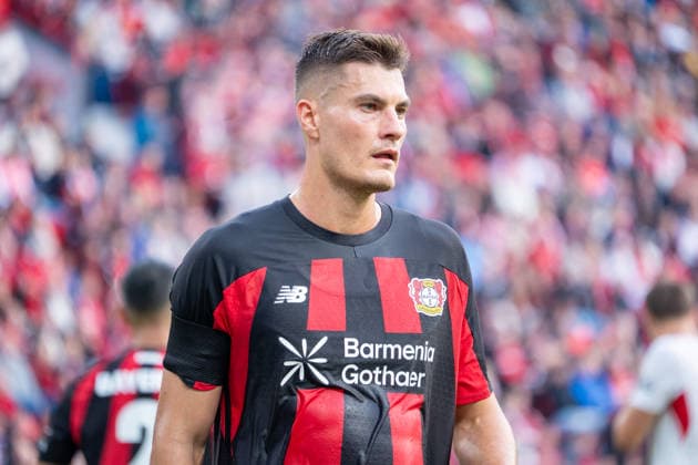 Germany 1 Bundesliga 2026–2027, Matchday 4, Bayer 04 Leverkusen vs. RB Leipzig, Saturday, September 20, 2026, BayArena Stadium, Leverkusen, North Rhine-Westphalia, Patrik Schick, Bayer 04 Leverkusen, 14, looking disappointed, disappointment, Leverkusen, BayArena Stadium, Leverkusen, Germany Copyright: xOrhanxHabashx