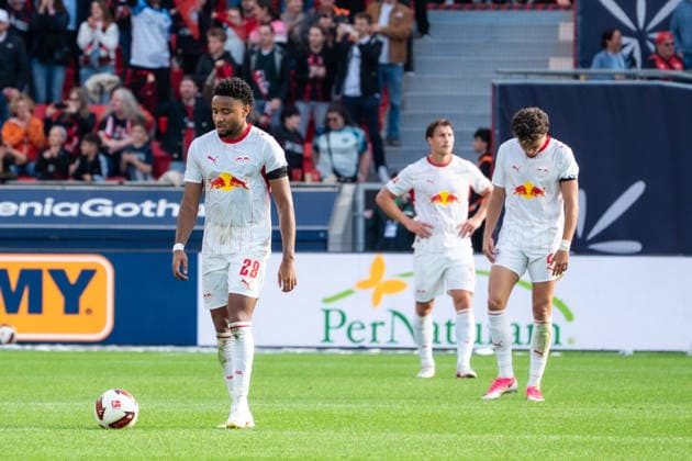 Germany 1st Bundesliga 2026–2027, Matchday 4, Bayer 04 Leverkusen vs. RB Leipzig, Saturday, September 20, 2026, BayArena Stadium, Leverkusen, North Rhine-Westphalia, Christopher Nkunku, RB Leipzig, 28, looking disappointed, disappointment, Leverkusen, BayArena Stadium, Leverkusen, Germany Copyright: xOrhanxHabashx