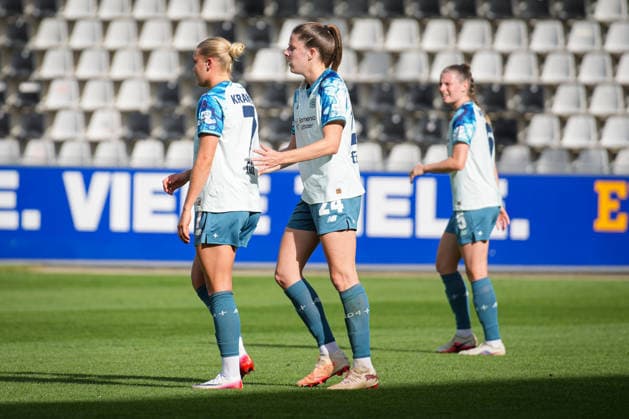 Soccer, Google Pixel Women s Bundesliga, Matchday 5, 2026–2027, SC Freiburg vs. Bayer 04 Leverkusen, September 20, 2026, Dreisamstadion, Freiburg, Cornelia Kramer (Bayer 04 Leverkusen), 7th own goal, Freiburg Dreisamstadion, Baden-Württemberg, Germany Copyright: xFINLEYxMÖRCHx