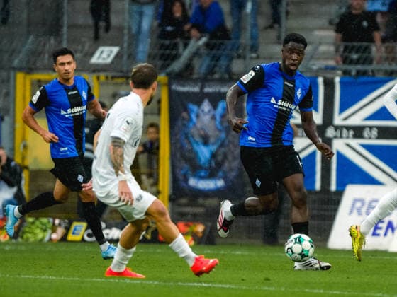 September 20, 2026, xwppx, Soccer 3rd Division, SV Waldhof Mannheim vs. Preußen Münster, Oluwaseun Ogbemudia, Waldhof Mannheim