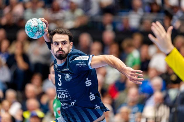 Düsseldorf, September 20, 2026, Handball, Men s, Opel Bundesliga, Matchday 5, 2026–2027 Bergische HC vs. Füchse Berlin, Gabriel da Rocha Viana (Bergische HC), 3 goals scored