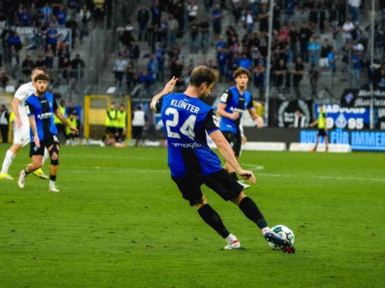 September 20, 2026, xwppx, Soccer 3rd Division, SV Waldhof Mannheim vs. Preußen Münster – Playmaking by Lukas Klünter, SV Waldhof Mannheim