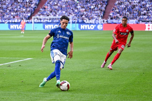 September 20, 2026, Soccer, 2026–2027 Season, Bundesliga, FC Schalke 04 vs. SV Elversberg, Soufiane El Faouzi, FC Schalke 04 xRHR PHOTO YYx Copyright: KROEGER RHR-FOTOx RHR-FOTO YY