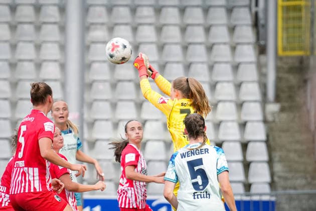 Soccer, Google Pixel Women s Bundesliga, Matchday 5, 2026–2027, SC Freiburg vs. Bayer 04 Leverkusen, September 20, 2026, Dreisamstadion, Freiburg, Anna Reimann, SC Freiburg, 38, Freiburg, Dreisamstadion, Baden-Württemberg, Germany Copyright: xFINLEYxMÖRCHx