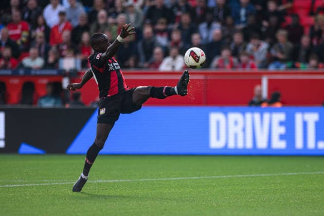 LEVERKUSEN, GERMANY - 20 SEPTEMBER, 2026: Moussa Diaby - The Bundesliga match Bayer 04 Leverkusen vs. RB Leipzig at BayArena.  Copyright: xVitaliixKliuievx
