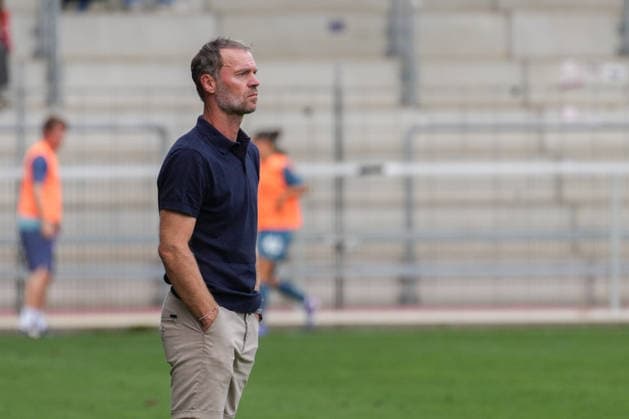 Google Pixel Women s Bundesliga: SC Freiburg vs. Bayer 04 Leverkusen, September 20, 2026; Marco Konrad, SC Freiburg Coach; Google Pixel Women s Bundesliga: SC Freiburg vs. Bayer 04 Leverkusen, Dreisamstadion, September 20, 2026 DFB and DFL regulations prohibit any use of photographs as image sequences and or quasi-video. Copyright: xBEAUTIFULxSPORTS Boscox