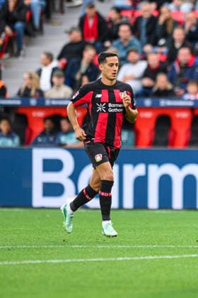 LEVERKUSEN, GERMANY - 20 SEPTEMBER, 2026: Lucas Vazquez - The Bundesliga match Bayer 04 Leverkusen vs. RB Leipzig at BayArena.  Copyright: xVitaliixKliuievx