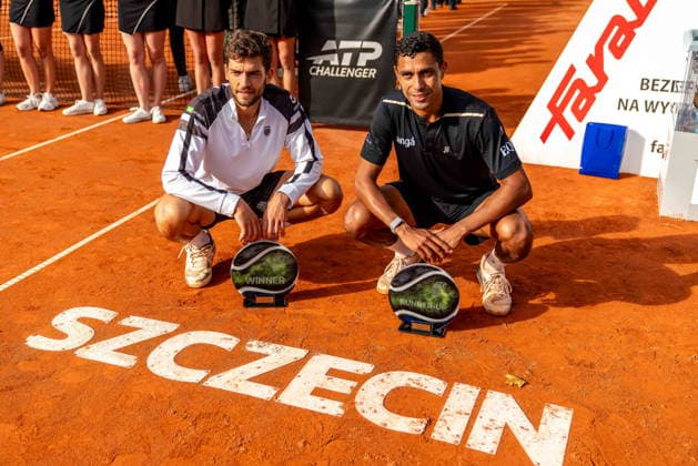 Szczecin 20.09.2026 Tenis Invest In Szczecin Open 2026 final --- Tennis Invest In Szczecin Open 2026 final: Nikolas Sanchez Izquierdo - Thiago Monteiro N Z Nikolas Sanchez Izquierdo Thiago Monteiro Fot. Marcin Jasinski Arena Akcji NEWSPIX.PL --- newspix.pl 