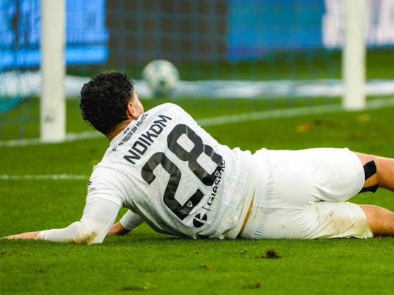 September 20, 2026, xwppx, Soccer 3rd Division, SV Waldhof Mannheim vs. Preußen Münster – Disappointment for Montell Ndikom of Preußen Münster after the equalizer was disallowed