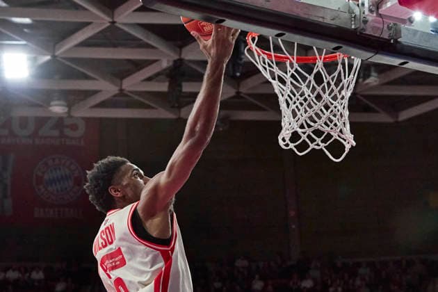 German Basketball Bundesliga (BBL), FC Bayern Munich Basketball vs. BMA365 Bamberg Baskets, Munich FC Bayern Basketball, Bamberg Baskets MBA365, September 20, 2026, in Munich at BMW Park; WILSON Mylik, BMA365 Bamberg BASKETS, Shooting Guard (SG), No. 10, BAM10, Sportworld, Munich, BMW Park, Bayern, Germany
