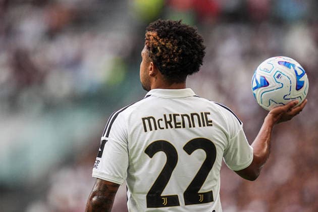Juventus s Weston McKennie during the Serie A soccer match between Juventus and Atalanta at the Allianz Stadium in Turin, north west Italy - Sunday, September 20, 2026. - Soccer .  Copyright: xMarcoxAlpozzi LaPressex