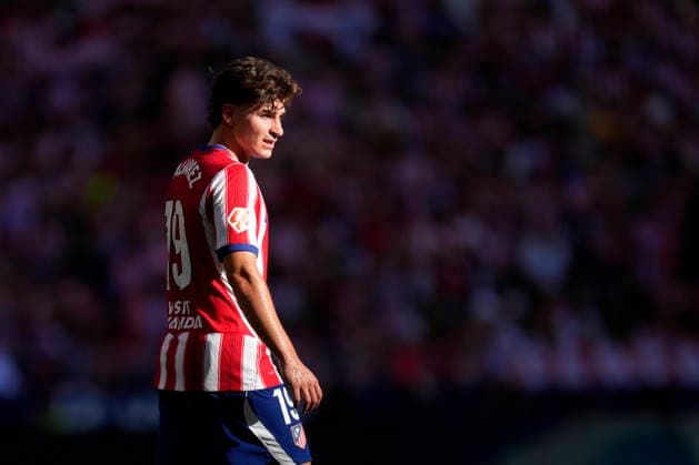Atletico de Madrid v Real Madrid - LaLiga EA Sports 2026 27 Julian Alvarez centre-forward of Atletico de Madrid and Argentina reacts during the LaLiga EA Sports 2026 27 match between Atletico de Madrid and Real Madrid at Riyadh Air Metropolitano on September 20, 2026 in Madrid, Spain. Madrid Spain  Copyright: xJosexBretonx originalFilename:bretonhernandez-atletico260920_npwFM.jpg