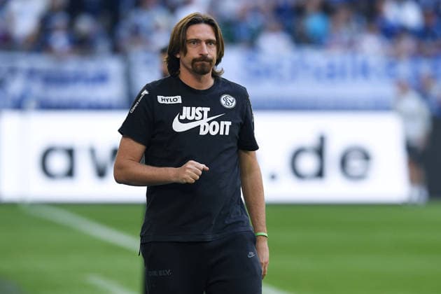 Soccer, Bundesliga 1, Matchday 4: FC Schalke 04 vs. SV Elversberg on September 20, 2026, at the Veltins Arena in Gelsenkirchen. Vincent Wagner, Head Coach of Elversberg. DFL regulations prohibit any use of photographs as image sequences and or quasi-video. xRx