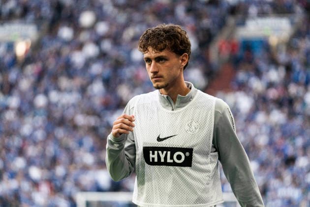 Germany 1 Bundesliga 2026–2027, Matchday 4: FC Schalke 04 vs. SV Elversberg, September 20, 2026, Veltins Arena, Gelsenkirchen, North Rhine-Westphalia; Maurice Krattenmacher (Elversberg), 7 Copyright: xCelinaxLeiersx