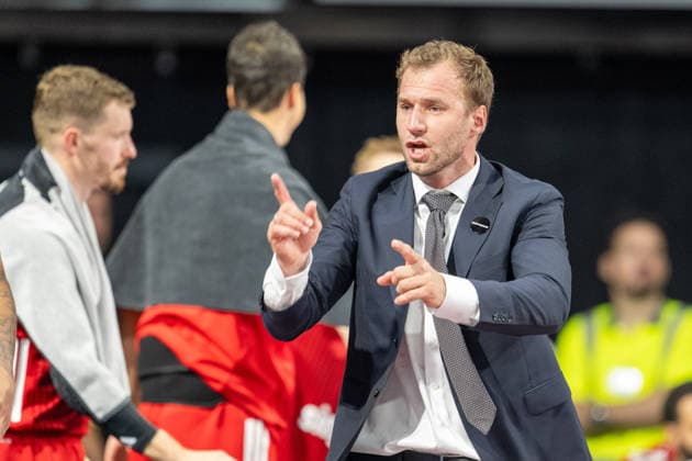 Head Coach Anton Gavel, FC Bayern Basketball; FC Bayern Basketball vs. BMA365 Bamberg Baskets; BBL; Matchday 1; September 20, 2026; Munich, Bavaria, Germany Copyright: xkolbert-press UlrichxGamelx