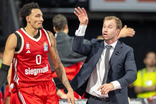 Head Coach Anton Gavel, FC Bayern Basketball; FC Bayern Basketball vs. BMA365 Bamberg Baskets; BBL; Matchday 1; September 20, 2026; Munich, Bavaria, Germany Copyright: xkolbert-press UlrichxGamelx