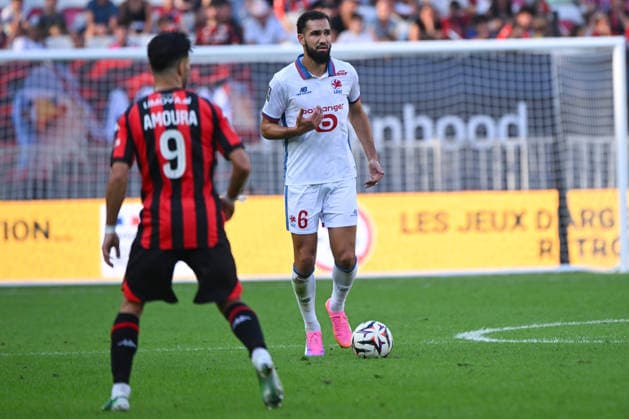 FOOTBALL : OGCN VS LOSC - Ligue 1 McDonald s - 20 09 2026 Nabil Bentaleb (LOSC) - Ligue 1 McDonald™s match between OGC Nice and LOSC on September 20, 2026 at the Allianz Riviera Stadium in Nice. NiceFrance  Copyright: xWilliamxCannarellax