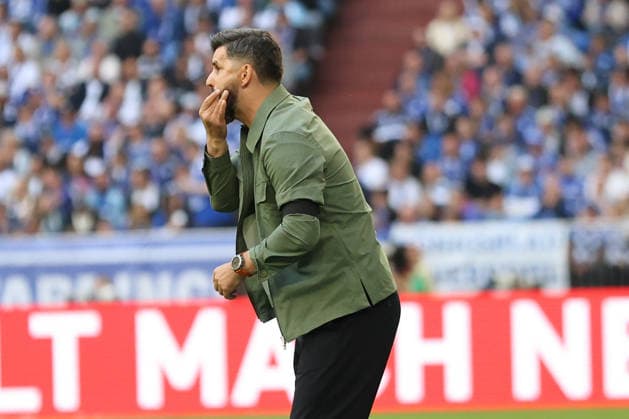 Head Coach Miron Muslic of FC Schalke 04 during the Bundesliga 1 match of the 2026–27 season between FC Schalke 04 and SV Elversberg. Copyright Thomas Pakusch Copyright: Thomas Pakusch