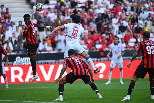 FOOTBALL : OGCN VS LOSC - Ligue 1 McDonald s - 20 09 2026 Ayase Ueda (LOSC) - Ligue 1 McDonald™s match between OGC Nice and LOSC on September 20, 2026 at the Allianz Riviera Stadium in Nice. NiceFrance  Copyright: xWilliamxCannarellax