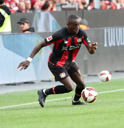 September 20, 2026 Soccer GER 2026–2027 Season 1st Bundesliga Matchday 4 Bayer 04 Leverkusen vs. RB Leipzig Moussa Diaby 19 B04 breaks into a sprint and is gone DFL REGULATIONS PROHIBIT ANY USE OF PHOTOGRAPHS AS IMAGE SEQUENCES AND OR QUASI-VIDEO 1 Soccer Bundesliga September 20, 2026 Soccer GER Season 2026–2027 1. Bundesliga Matchday 4 Bayer 04 Leverkusen RB Leipzig