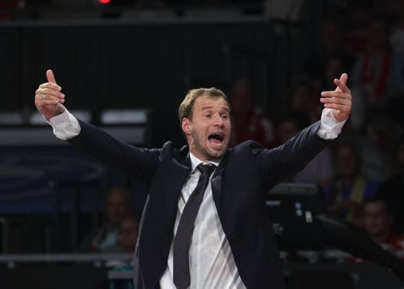 FCBB Coach Anton GAVEL, Basketball, Bundesliga, Bayern Munich vs. Bamberg Baskets, on September 20, 2026, in Munich, Germany. Source: Copyright Credit Oryk HAIST xx