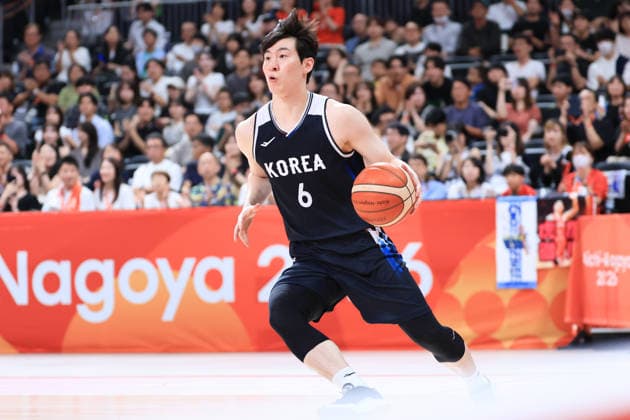 Junghyun Lee (KOR), SEPTEMBER 20, 2026 - Basketball : Men s Final between Japan - South Korea at Aichi International Arena during the Asian Games Aichi-Nagoya 2026 in Aichi, Japan.  aflo_349547544 KyoxKikuchix