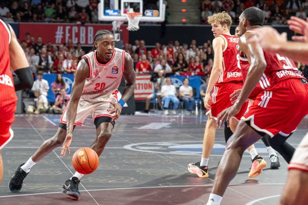 Hason Ward 20 BMA365 Bamberg Baskets, FC Bayern Basketball BMA365 Bamberg Baskets, BBL, Matchday 1, September 20, 2026, Munich, Bavaria, Germany Copyright: xkolbert-press UlrichxGamelx