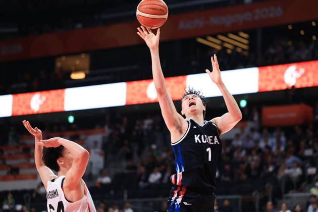 Hyunjung Lee (KOR), SEPTEMBER 20, 2026 - Basketball : Men s Final between Japan - South Korea at Aichi International Arena during the Asian Games Aichi-Nagoya 2026 in Aichi, Japan.  aflo_349547620 KyoxKikuchix